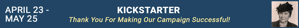 KICKSTARTER: Becoming Helen Keller - Thank you!