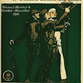 Cover of Carry On. Soldier, sailor, and Marine hold torch.