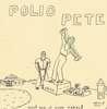 Cartoon of a young man on crutches looking at a strong man on a soap box.