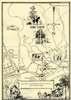 A map of the Warm Springs area with illustrations of activities.