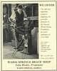 A advertisement showing a man working on braces in his shop.