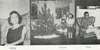 Three photographs, one showing two children next to Christmas tree.