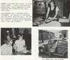 Three photographs, two of children and one of a man getting out of a car.