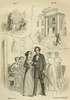 A woman holds the arm of a well-dressed man.