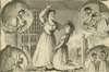 A series of images of a woman abusing a feamale patient.