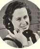A young woman on the telephone.
