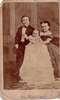 Charles Stratton and Lavinia Warren with a baby.