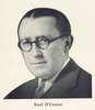 Photograph of Basil O'Connor, a man in spectacles.