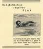A man swims in a pool.