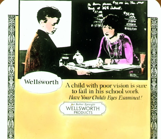 Poster, Teacher with Young Boy, tutoring.