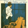 Cover of Carry On. Man in civilian clothes looks out window, uniform by his side.
