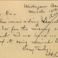 Handwritten Text - Dated March 15, 1879