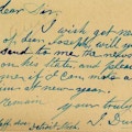 Handwritten Text -  from J. DuBois