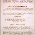 Text on reverse of postcard - Remarks,Convincing Reference,About Remittance