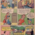 Panels of the comic book, The Will to Win. A woman shows Good Willy around Goodwill Industries.