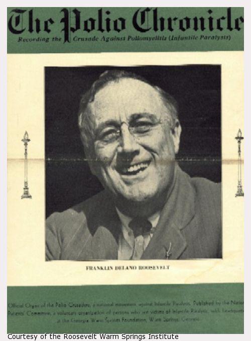 Cover with a photograph of Franklin Roosevelt.